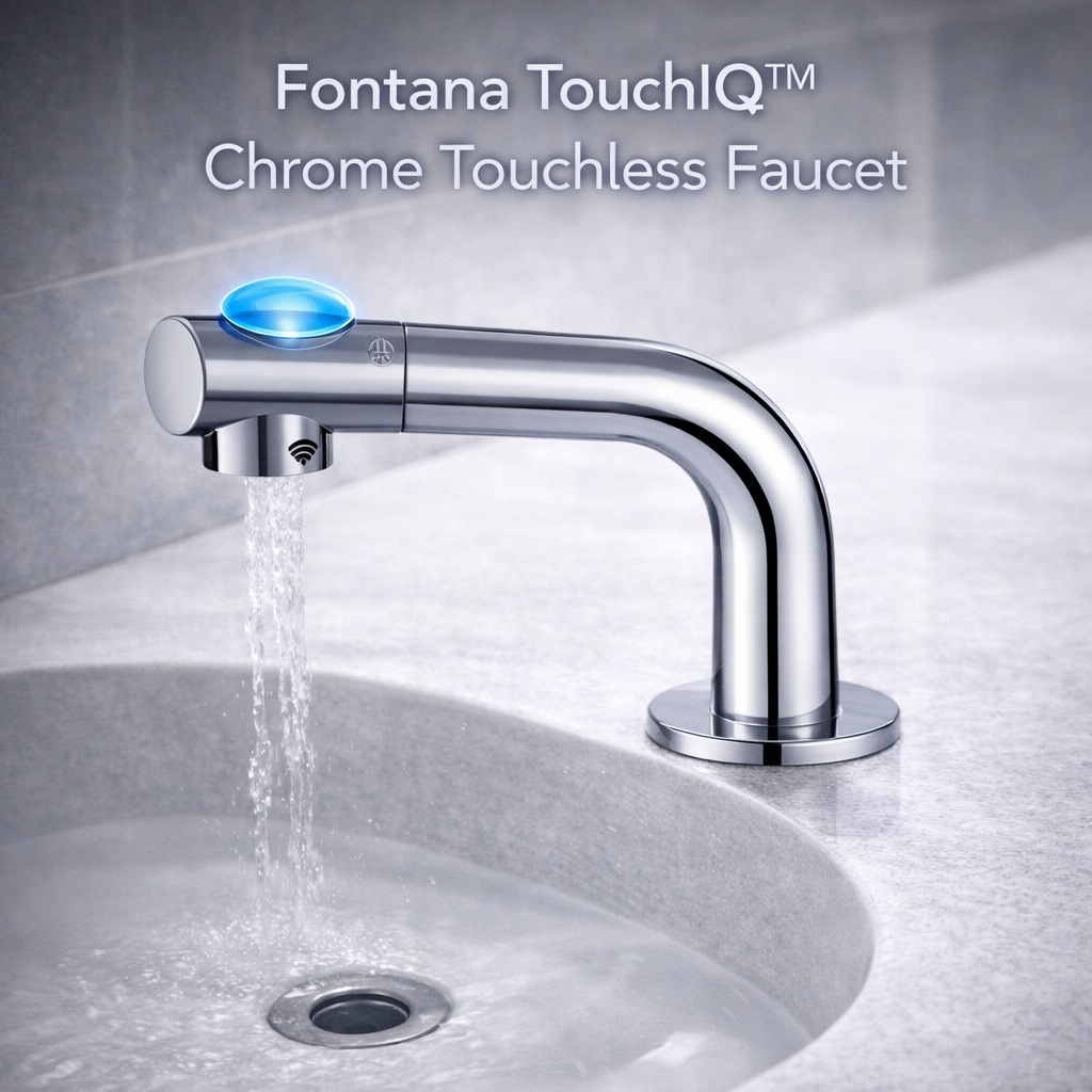 Fontana TouchIQ Chrome Touchless Faucet FS7757CH
